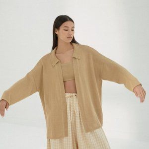 Monica Cordera - Linen Knit Cardigan